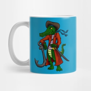 Alligator Pirate Mug